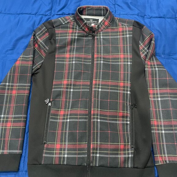 Rich & Rotten Los Angeles Plaid Zip-Up Jacket – Men’s Medium - Picture 2 of 5